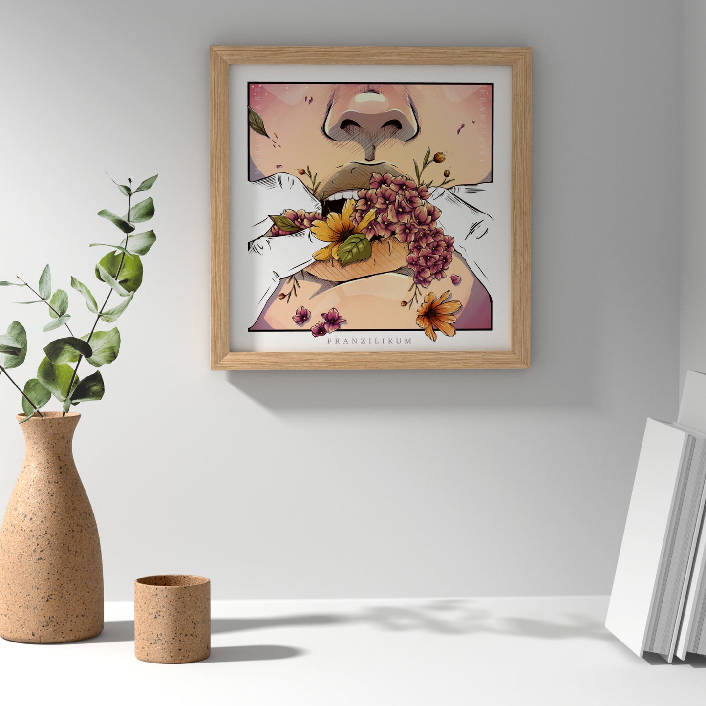 Let me help | Kunstdruck