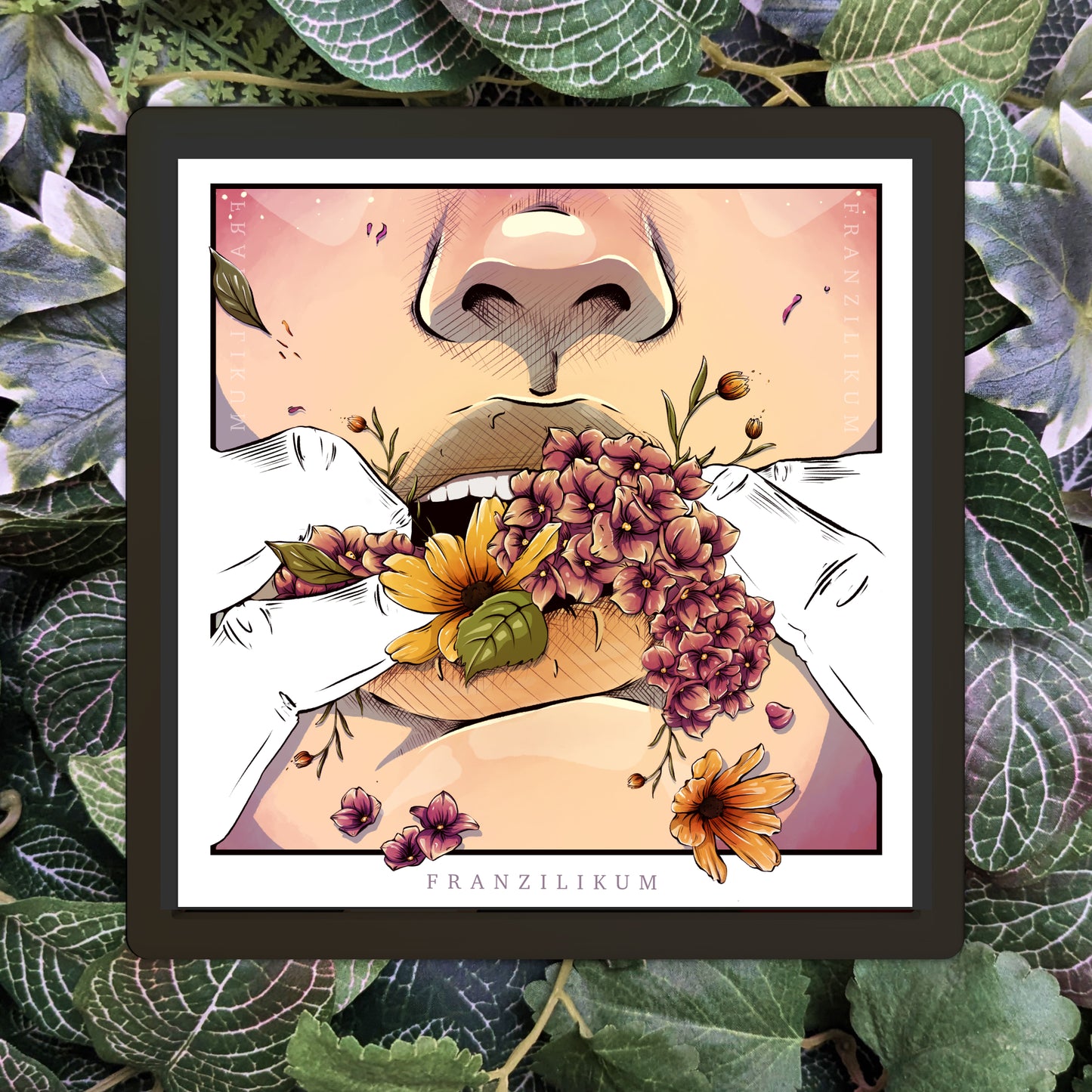 Let me help | Kunstdruck