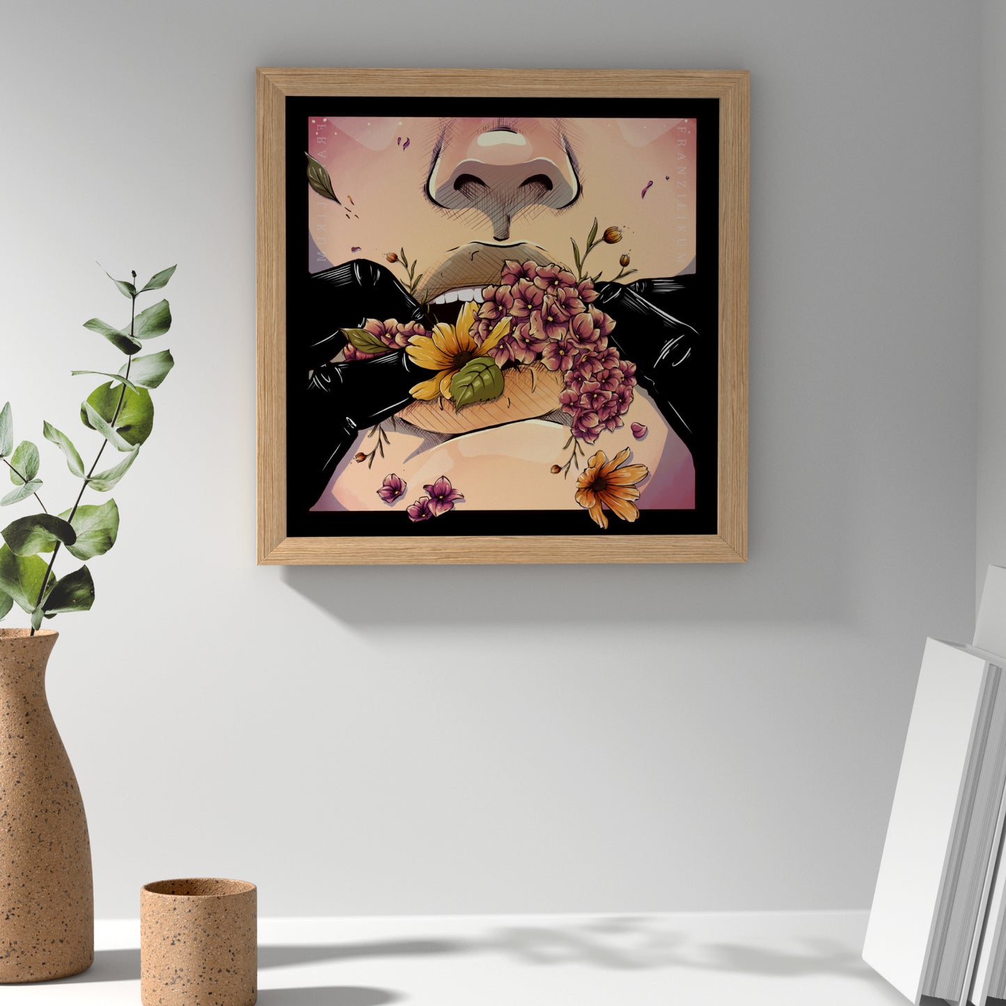 Let me help | Kunstdruck