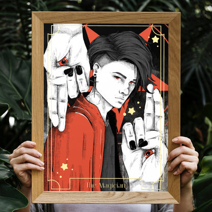 Der Magier | Kunstdruck
