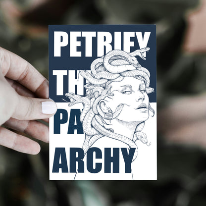 Medusa - Petrify the Patriarchy | Kunstdruck