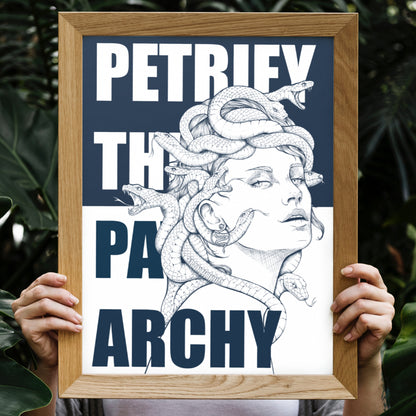 Medusa - Petrify the Patriarchy | Kunstdruck