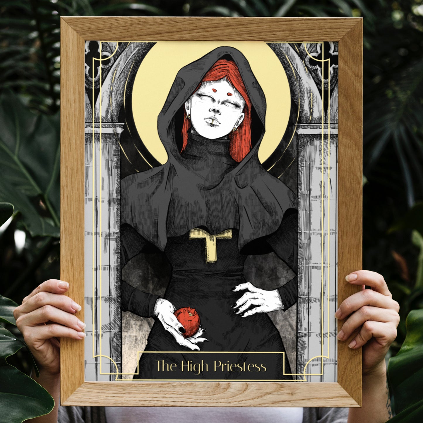 Die Hohepriesterin | Kunstdruck