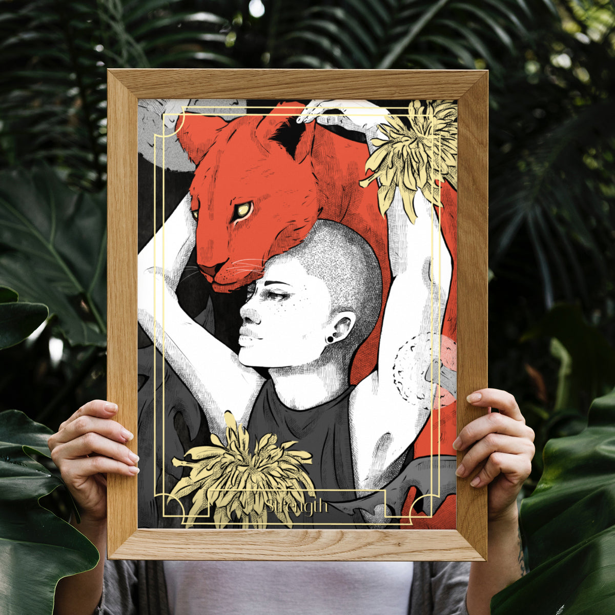 Stärke | Kunstdruck