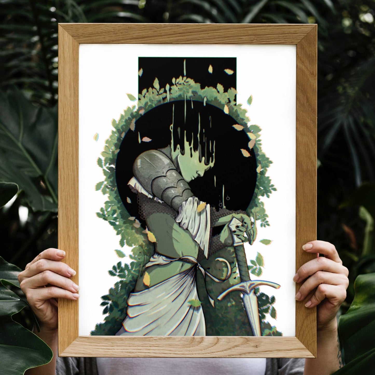 Green Knight | Kunstdruck