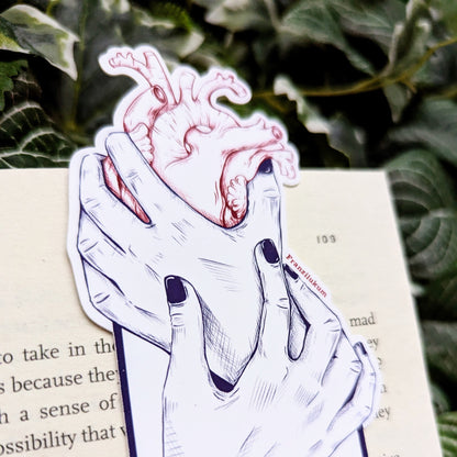 Hand aufs Herz | Lesezeichen