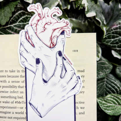 Hand aufs Herz | Lesezeichen