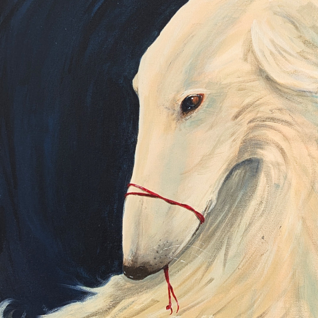 Good Girl // Acryl auf Leinwand, Original