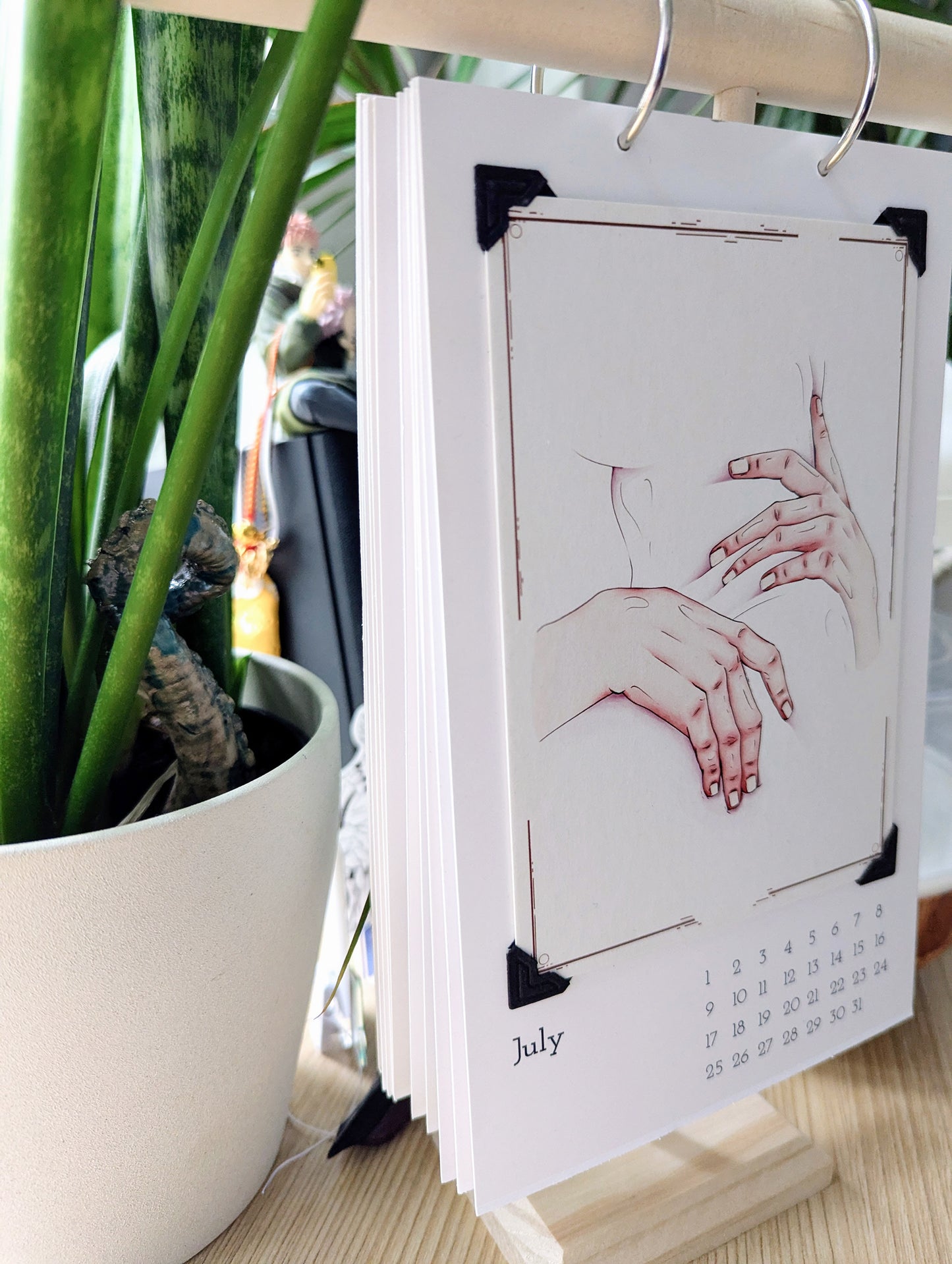 Tischkalender für Postkarten | Kalender