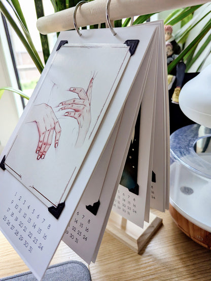 Tischkalender für Postkarten | Kalender