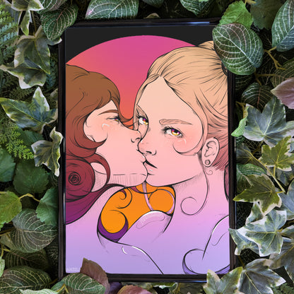 Caught | Kunstdruck
