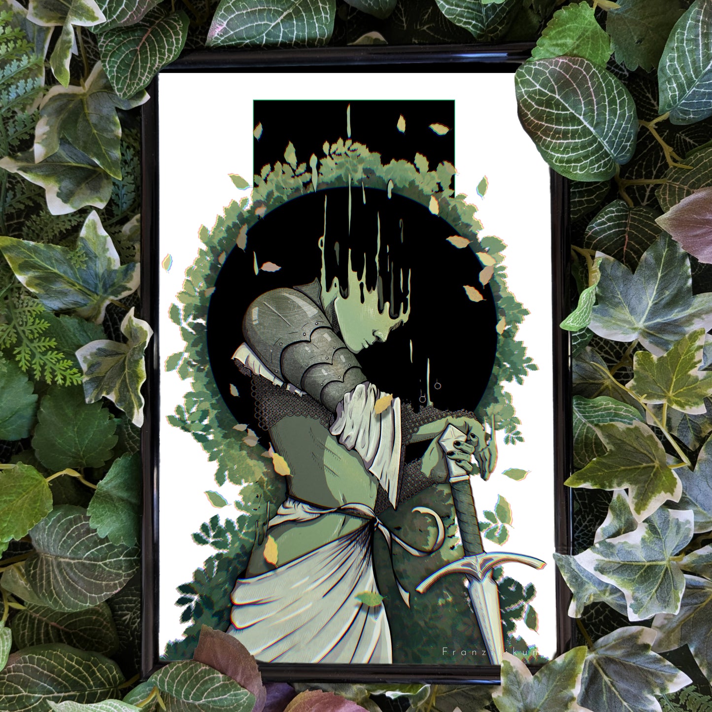 Green Knight | Kunstdruck