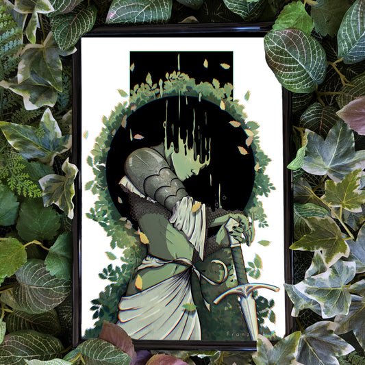 Green Knight | Kunstdruck