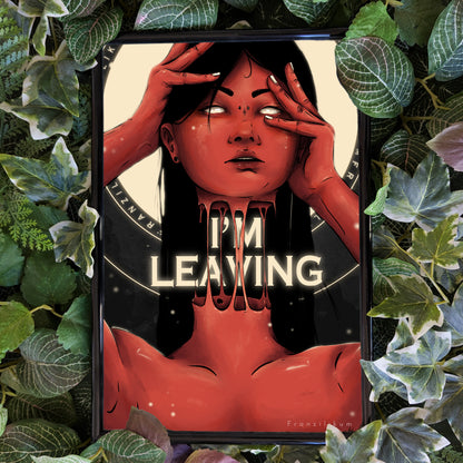 Leaving | Kunstdruck