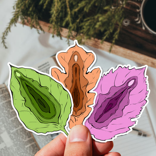 Forms of Nature - Vulvablätter | Sticker